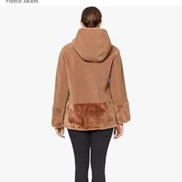 NWT Koolaburra by UGG Long-Sleeve Hooded Outerwear Fleece Jacket Size XL - Picture 4 of 8